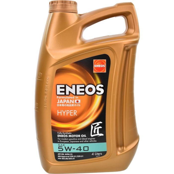 Моторна олива ENEOS HYPER 5W-40 1л (EU0031401N)