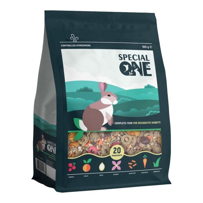 Корм для грызунов Special One для декоративных кроликов 500 г (4823082421206)