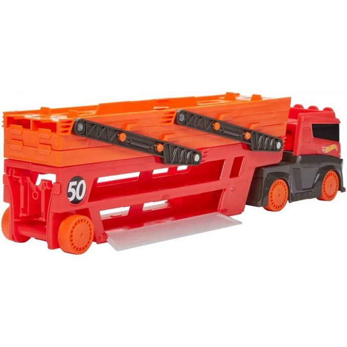 Игровой набор Hot Wheels Грузовик-транспортер (GHR48) изображение 10