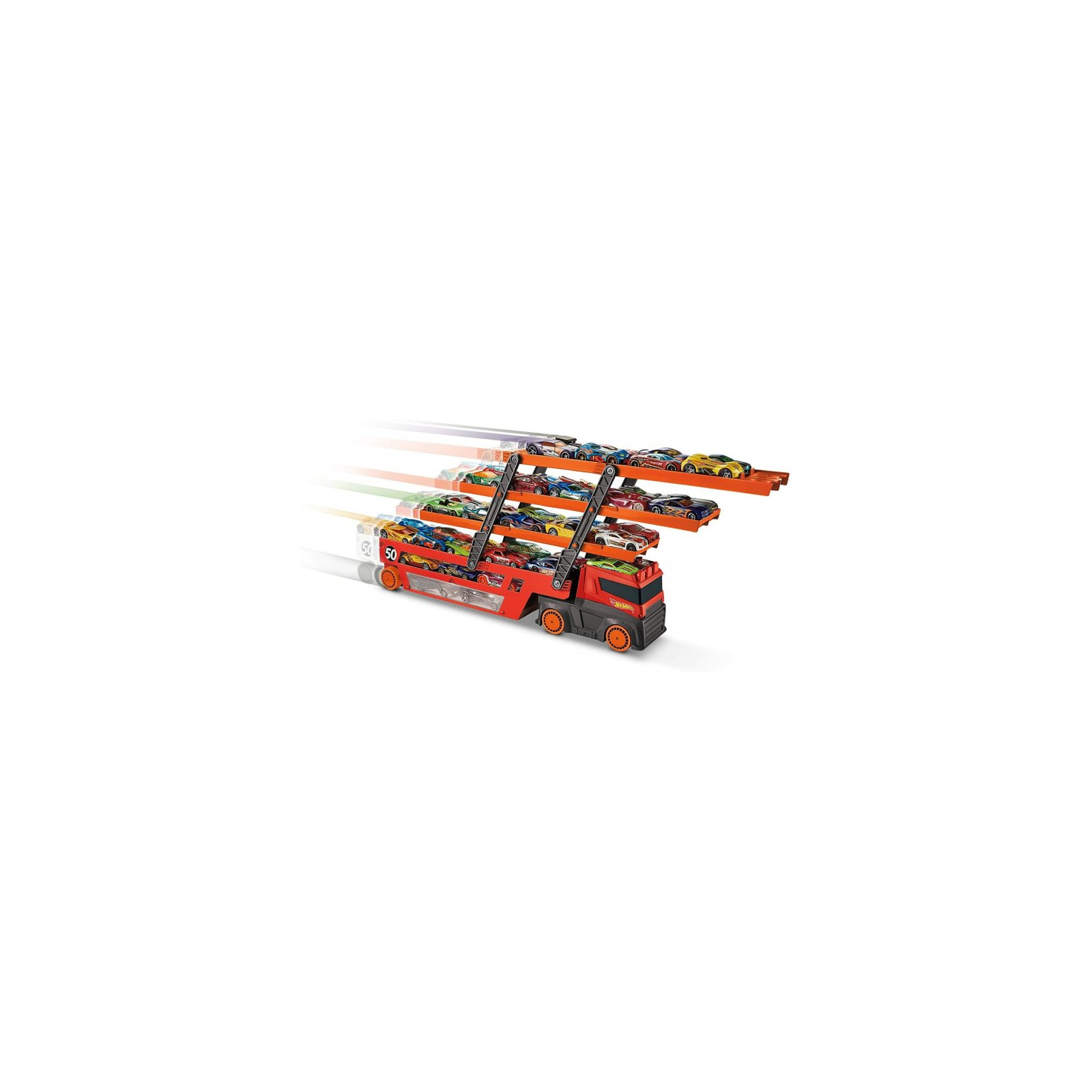 Игровой набор Hot Wheels Грузовик-транспортер (GHR48) изображение 3