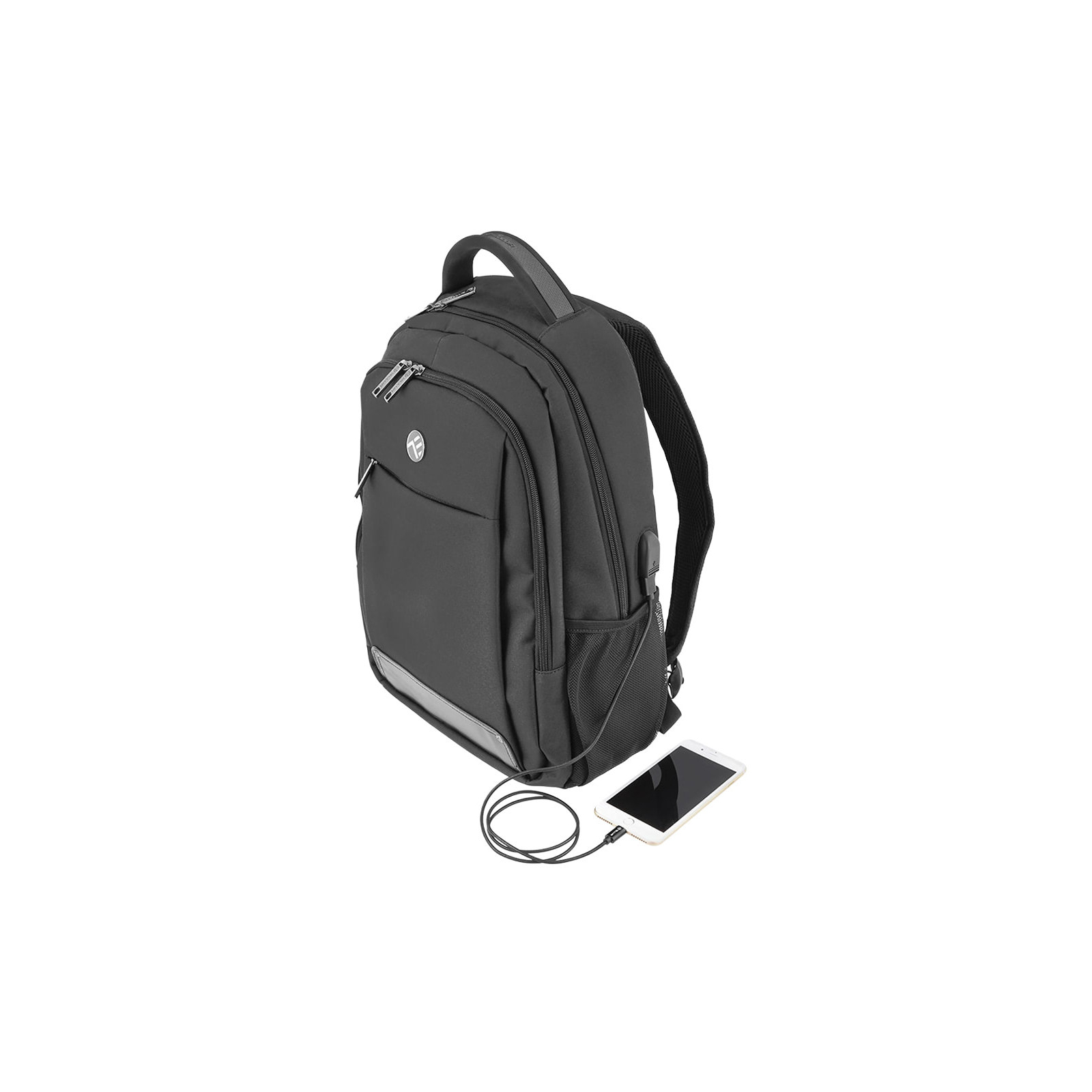 Рюкзак для ноутбука Tellur 15.6" Companion, USB port, Gray (TLL611202) изображение 6