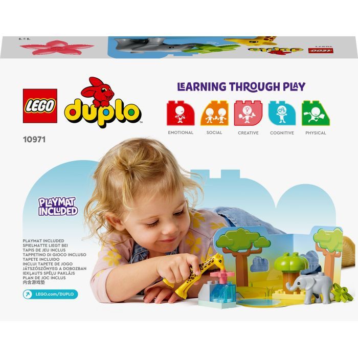 Конструктор LEGO DUPLO Town Дикие животные Африки 10 деталей (10971) изображение 10