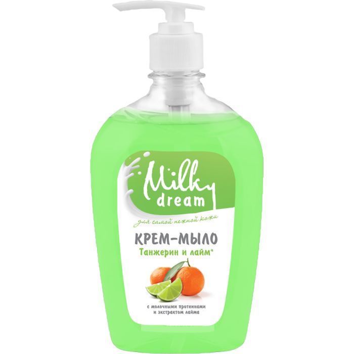 Жидкое мыло Milky Dream Танжерин и лайм с дозатором 500 мл (4820205300066)