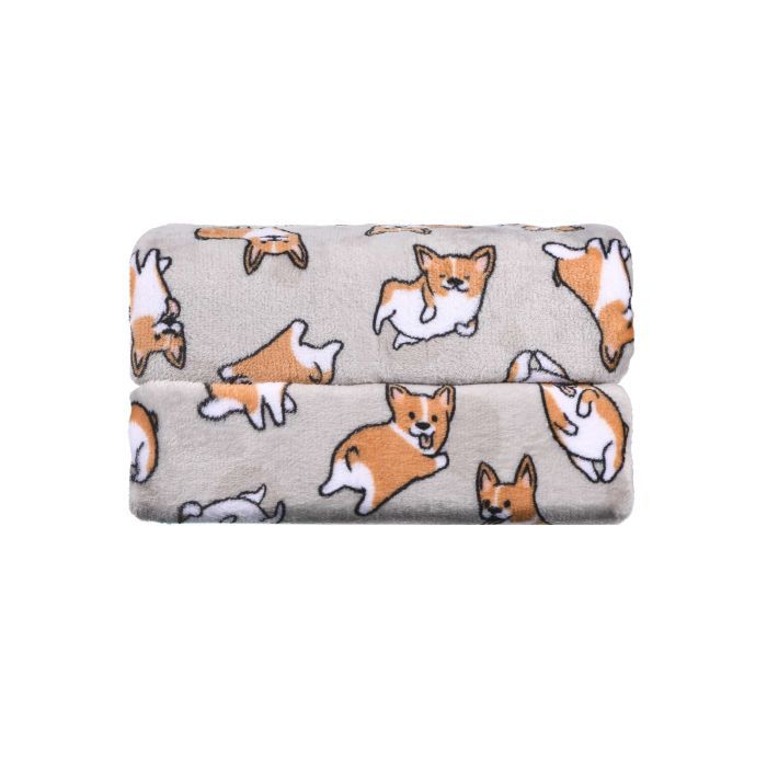 Плед Ardesto Flannel корги, 160х200 см (ART0109PB) изображение 12