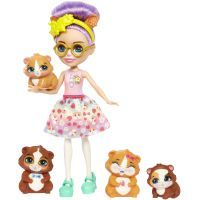Кукла Enchantimals Семья морской свинки Гли (HHB84)