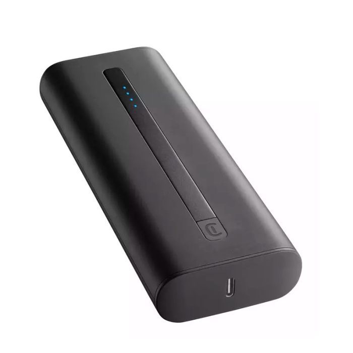 Батарея універсальна Cellularline THUNDER 20000 mAh, PD/20W, QC/20W, USB-C, USB-A (8018080423222)