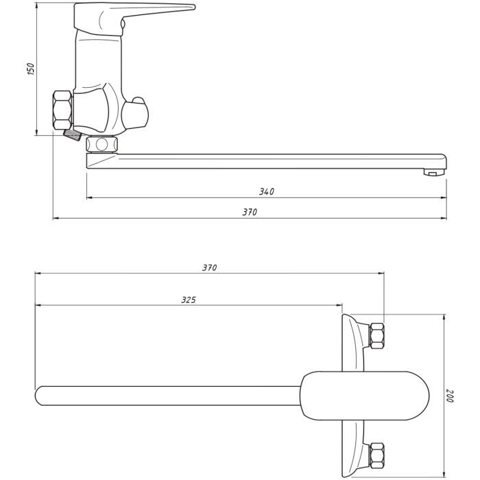 Смеситель Kroner Main-C070 изображение 7
