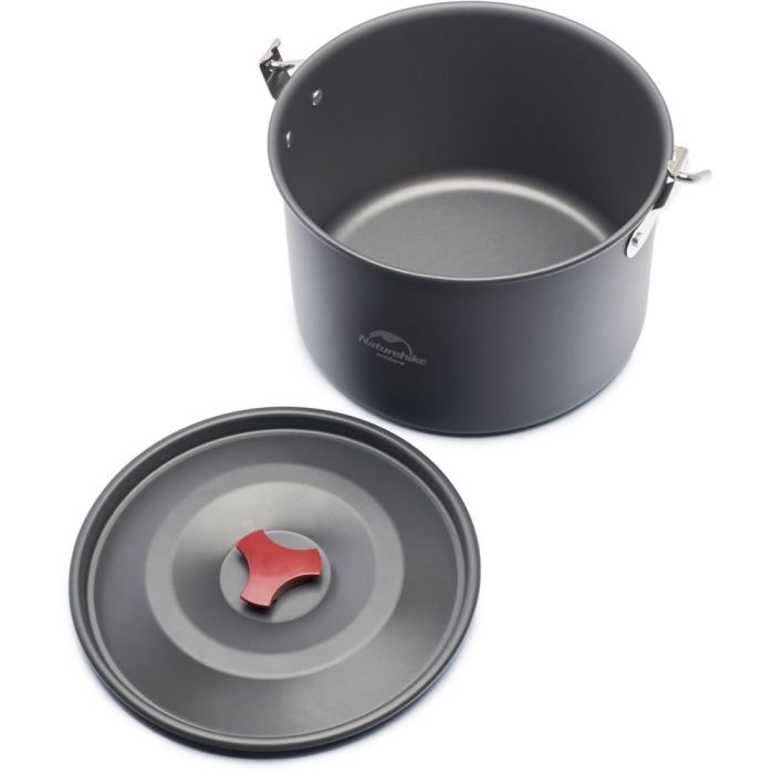 Котел туристический Naturehike Camping NH17D021-G 4л Aluminium (6927595723173) изображение 3