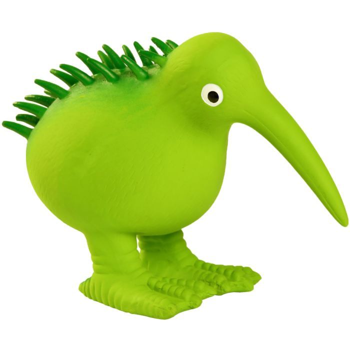 Игрушка для собак Kiwi Walker Птица киви 13.5 см зеленая (8596075000028)