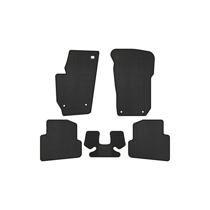Килимок в салон EVAtech Skoda Fabia (5J) 2007-2014 2 покоління Ht (SK3500CI5AV4RBB)