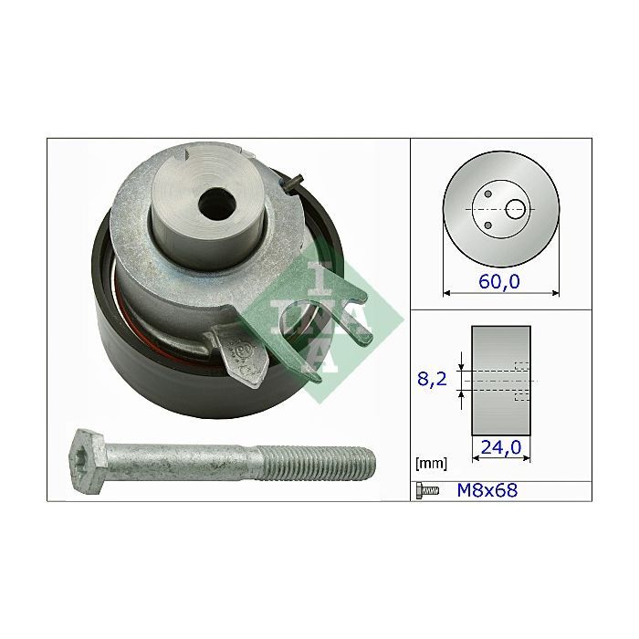 Ролик натягувача ременя INA 531 0317 10