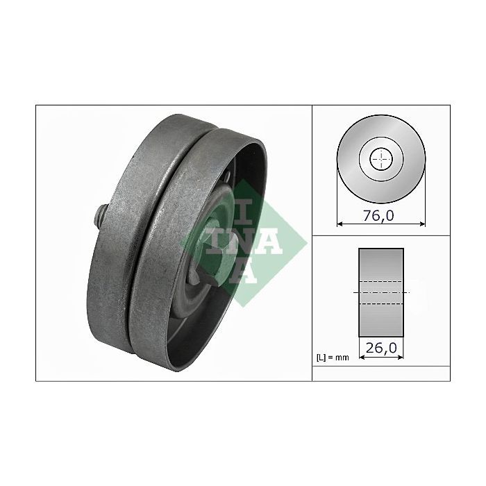 Ролик натяжителя ремня INA 532 0326 30