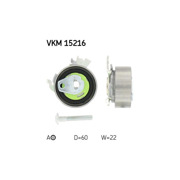 Ролик натяжителя ремня SKF VKM 15216