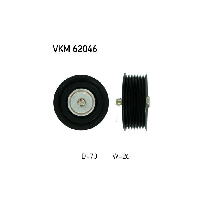 Ролик натяжителя ремня SKF VKM 62046