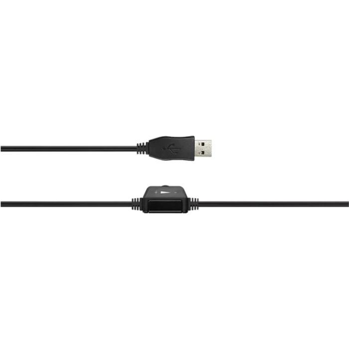 Наушники Canyon CHSU-1 USB Black (CNS-CHSU1B) изображение 4
