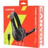 Наушники Canyon CHSU-1 USB Black (CNS-CHSU1B) изображение 5