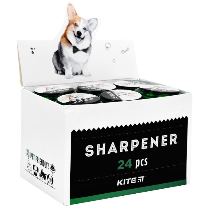 Точилка Kite с контейнером Dogs (K22-117) изображение 2