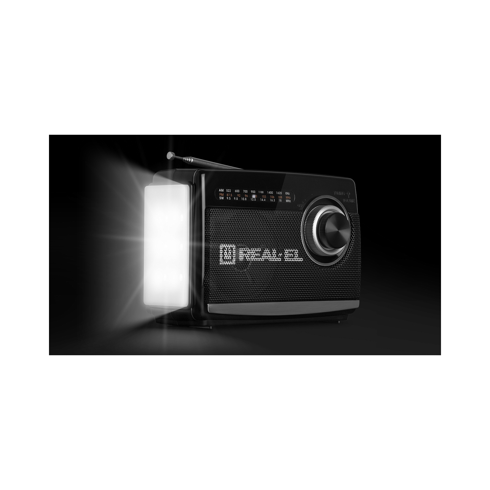 Портативний радіоприймач REAL-EL X-510 Black зображення 11