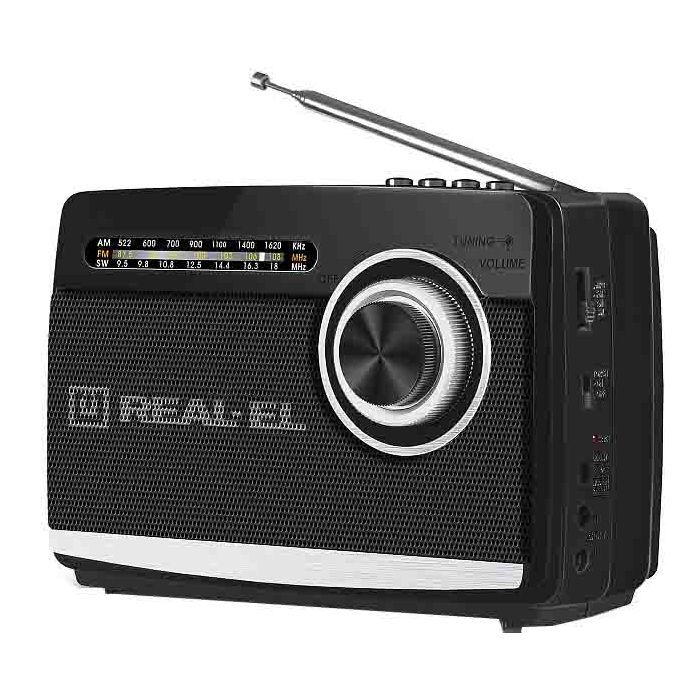 Портативний радіоприймач REAL-EL X-510 Black зображення 3