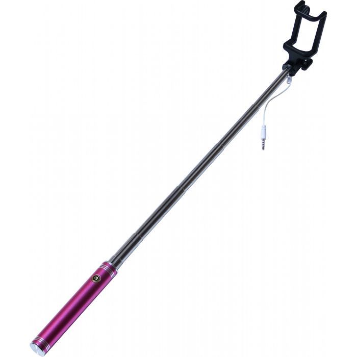 Монопод для селфі Grand-X Metallic 3,5 U-крепление 170-750мм Pink (M35UP) зображення 5
