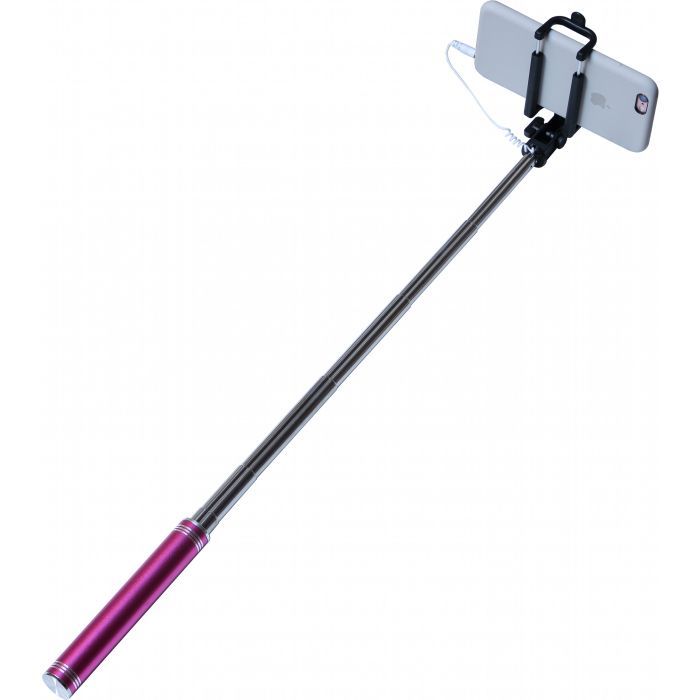 Монопод для селфі Grand-X Metallic 3,5 U-крепление 170-750мм Pink (M35UP) зображення 7