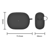Чохол для навушників BeCover Silicon для Xiaomi Redmi Buds 4 Pro Black (708609) зображення 2