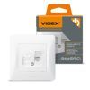 Компьютерная розетка Videx BINERA CAT6 (VF-BNSK1PC6-W) изображение 4