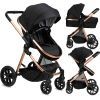 Коляска MoMi 2 в 1 Limuru Black (WOSP00029) изображение 3