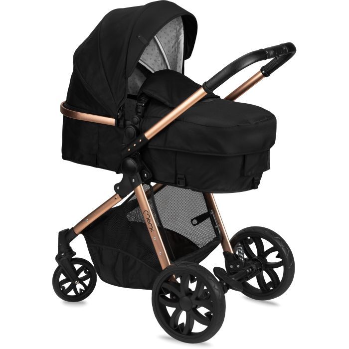 Коляска MoMi 2 в 1 Limuru Black (WOSP00029) изображение 4