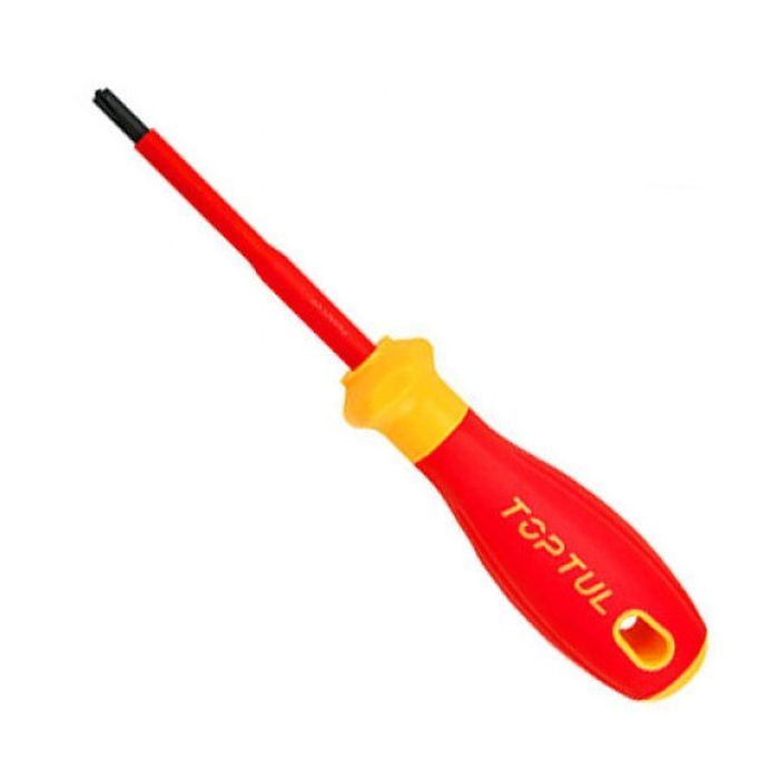 Викрутка Toptul ізольована шліцьова PH/FL1x80мм (1000V) VDE Pro-Plus (FYEF0108V4)