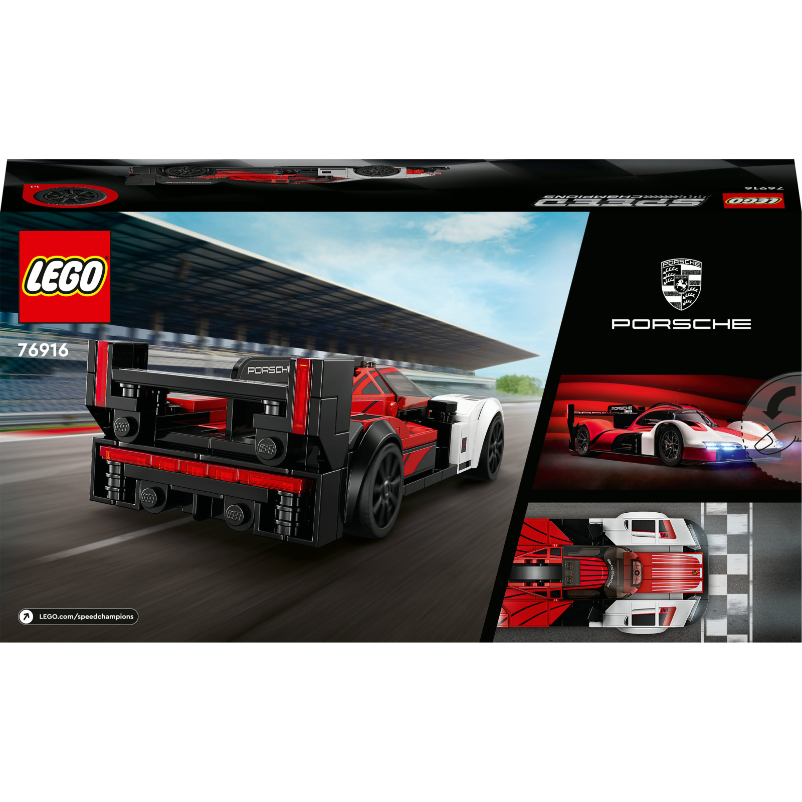 Конструктор LEGO Speed Champions Porsche 963 280 деталей (76916) изображение 10