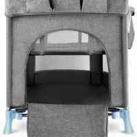 Кроватка Kinderkraft манеж с пеленатором Joy Blue (5902533911288) изображение 6