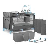 Кроватка Kinderkraft манеж с пеленатором Joy Blue (5902533911288) изображение 9