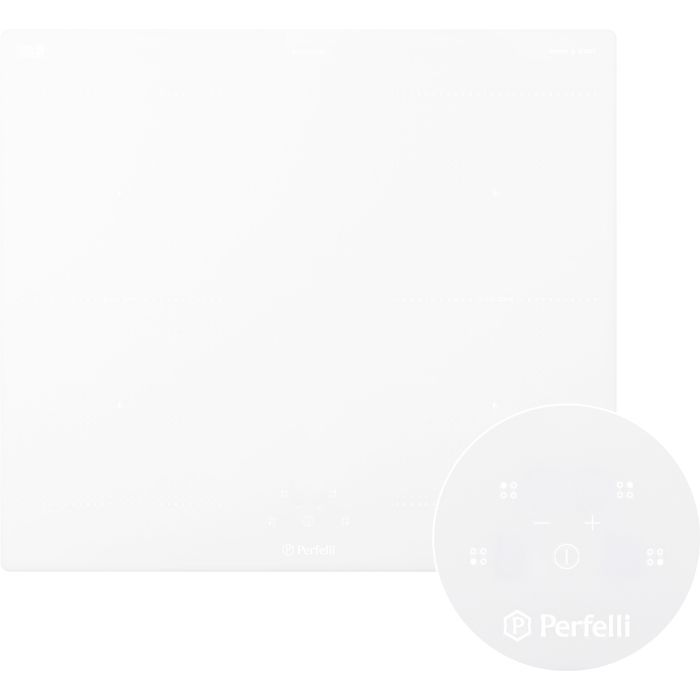 Варочна поверхня Perfelli HI 684 WH зображення 2
