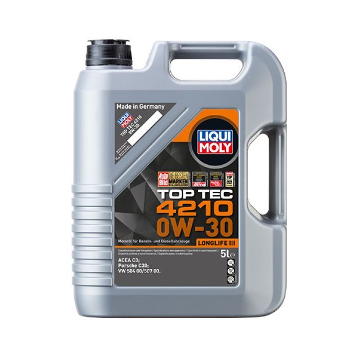 Моторное масло Liqui Moly Top Tec 4210 SAE 0W-30 5л. (21605)