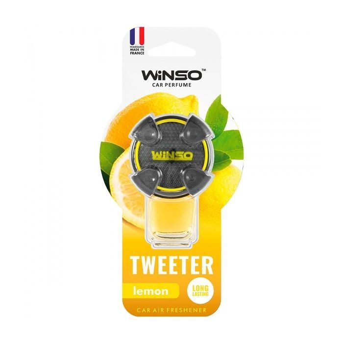 Ароматизатор для автомобиля WINSO Tweeter Lemon 8мл (530930)
