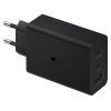 Зарядное устройство Samsung 65W Power Adapter Trio (w/o cable) Black (EP-T6530NBEGRU) изображение 3
