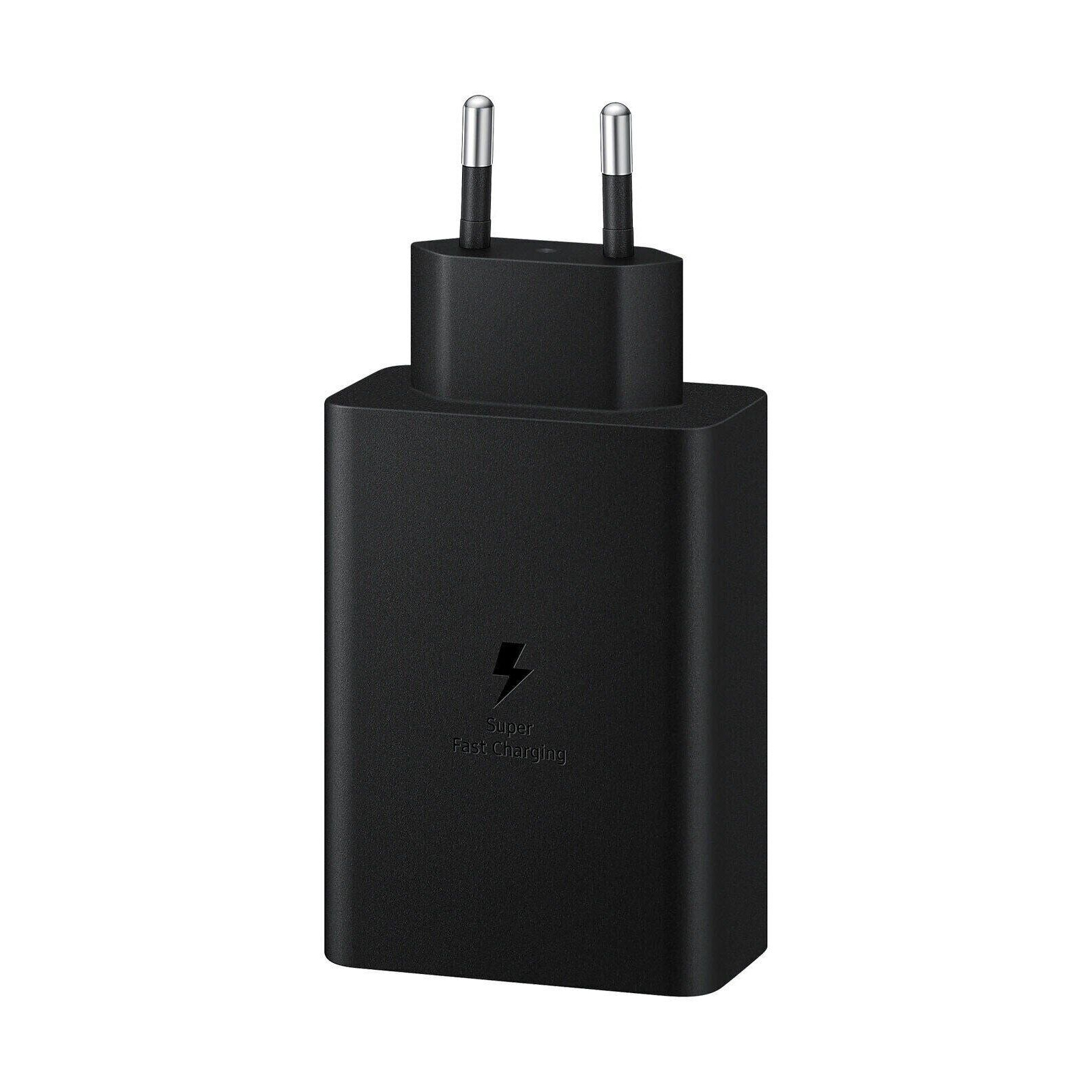 Зарядное устройство Samsung 65W Power Adapter Trio (w/o cable) Black (EP-T6530NBEGRU)