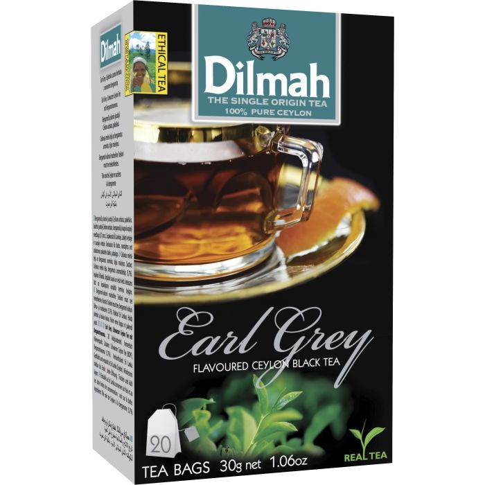 Чай Dilmah Эрл Грей 20х1.5 г (9312631142105)