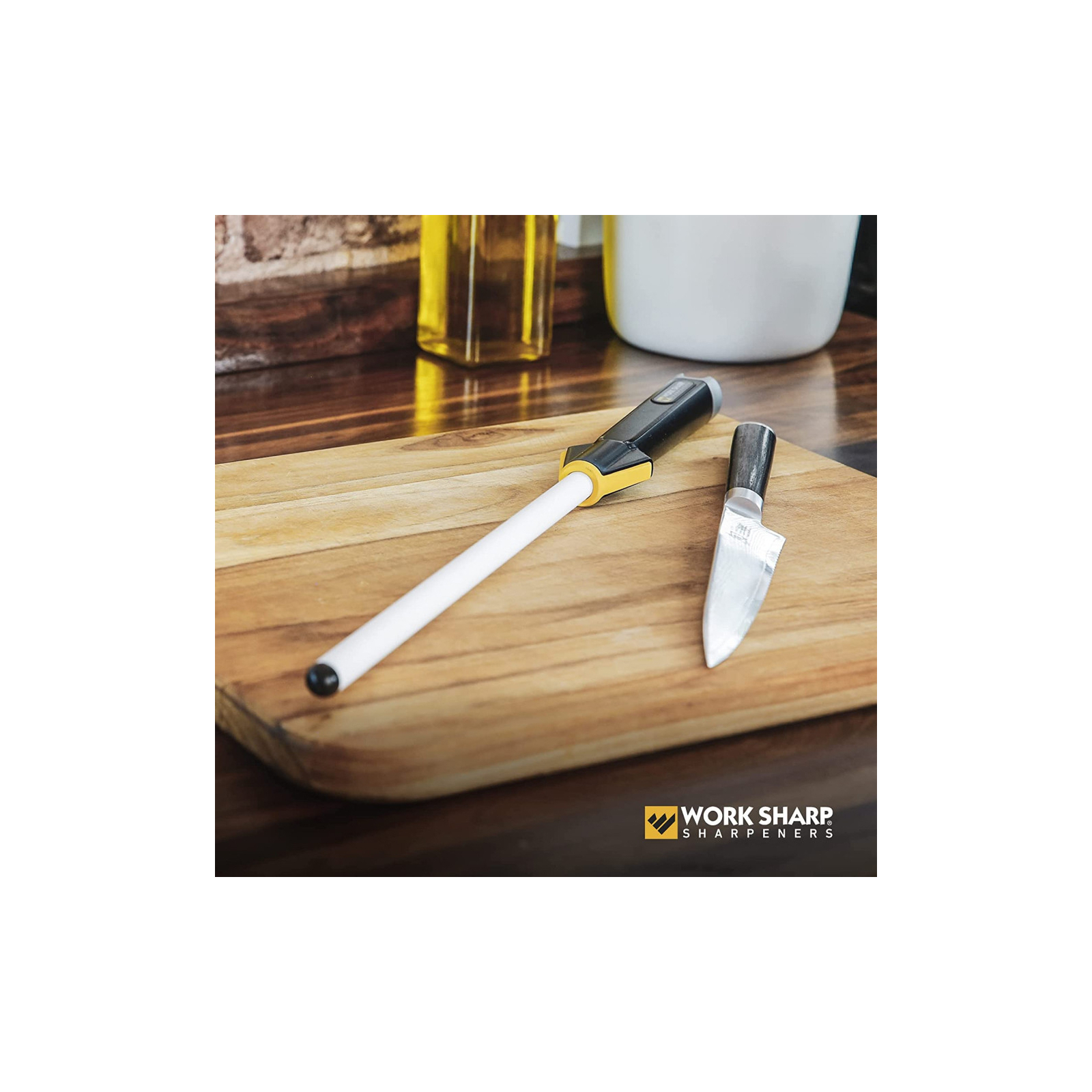 Мусат Work Sharp Ceramic Kitchen Honing Rod WSKTNCHR-I (WSKTNCHR-I) зображення 2