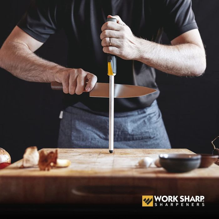 Мусат Work Sharp Ceramic Kitchen Honing Rod WSKTNCHR-I (WSKTNCHR-I) изображение 4