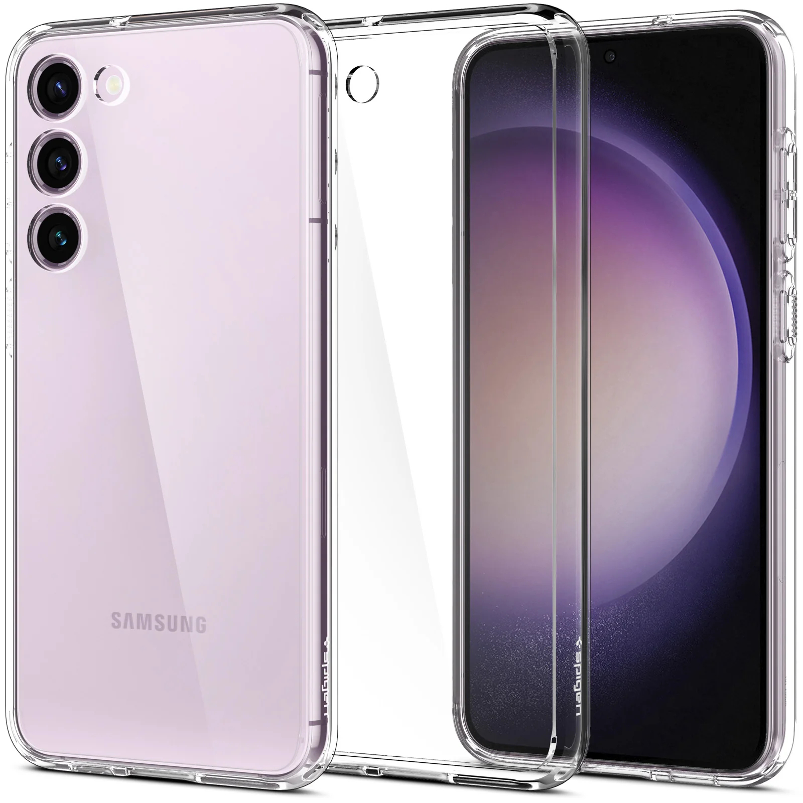 Чохол до мобільного телефона Spigen Samsung Galaxy S23 Plus Ultra Hybrid, Matte Black (ACS05669) зображення 2