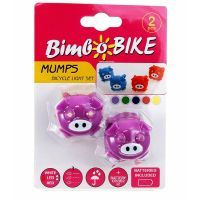Комплект велофар Good Bike Silicone Mumps Violet (90303Violet-IS) изображение 4