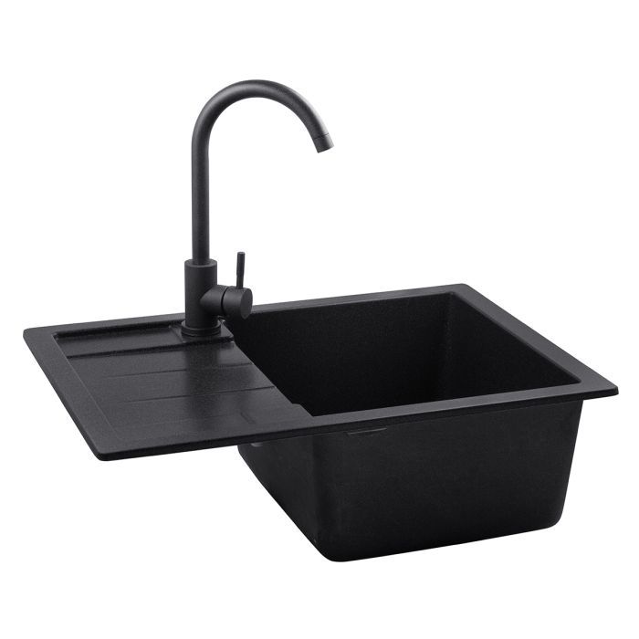 Мойка кухонная Kroner KompositGRB-6550 (CV027412) изображение 5