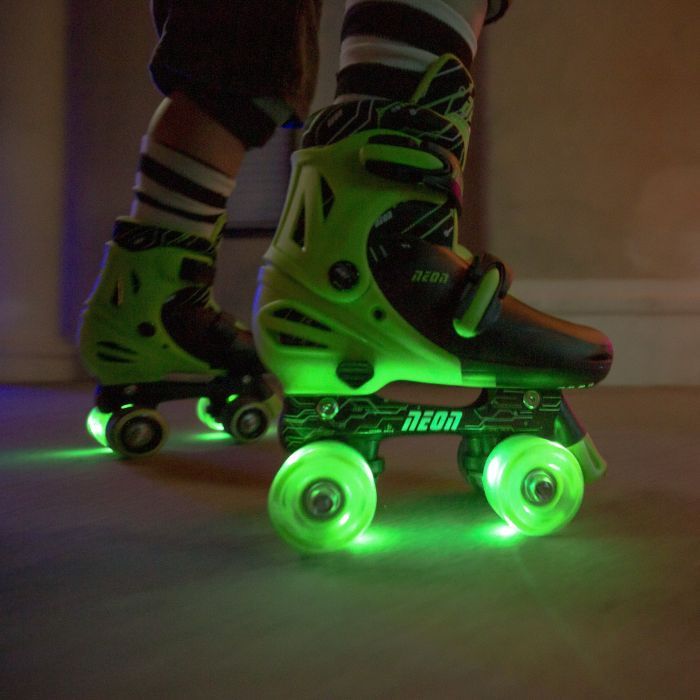 Роликові ковзани Neon Сombo Green розмір 34-37 (NT10G4) зображення 12
