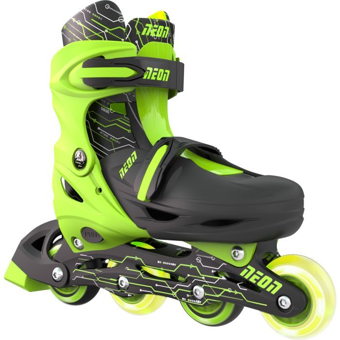 Роликові ковзани Neon Сombo Green розмір 34-37 (NT10G4) зображення 3