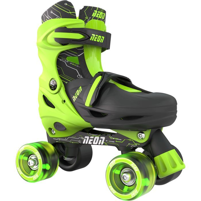Роликові ковзани Neon Сombo Green розмір 34-37 (NT10G4) зображення 5