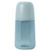 Бутылочка для кормления Suavinex Colour Essence силиконовая, медленный поток, 240 мл, голубая (308071)