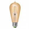 Лампочка Eurolamp ST64 7W E27 2700K (MLP-LED-ST64-07273(Amber)) зображення 2