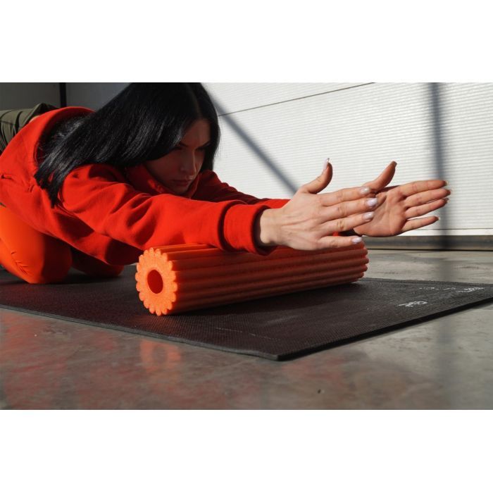 Масажный ролик PowerPlay Therapy Roller 022 Набір 3 в 1 Чорно-Помаранчевий (PP_4022) изображение 10